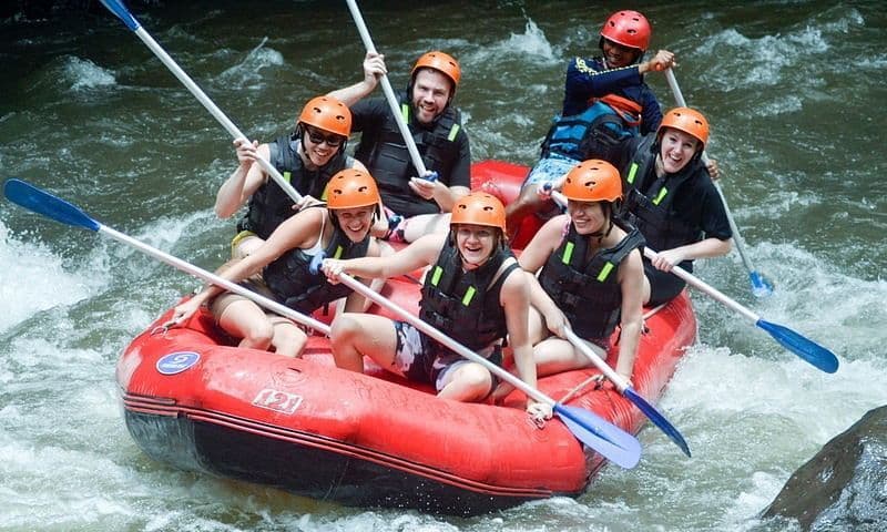rafting